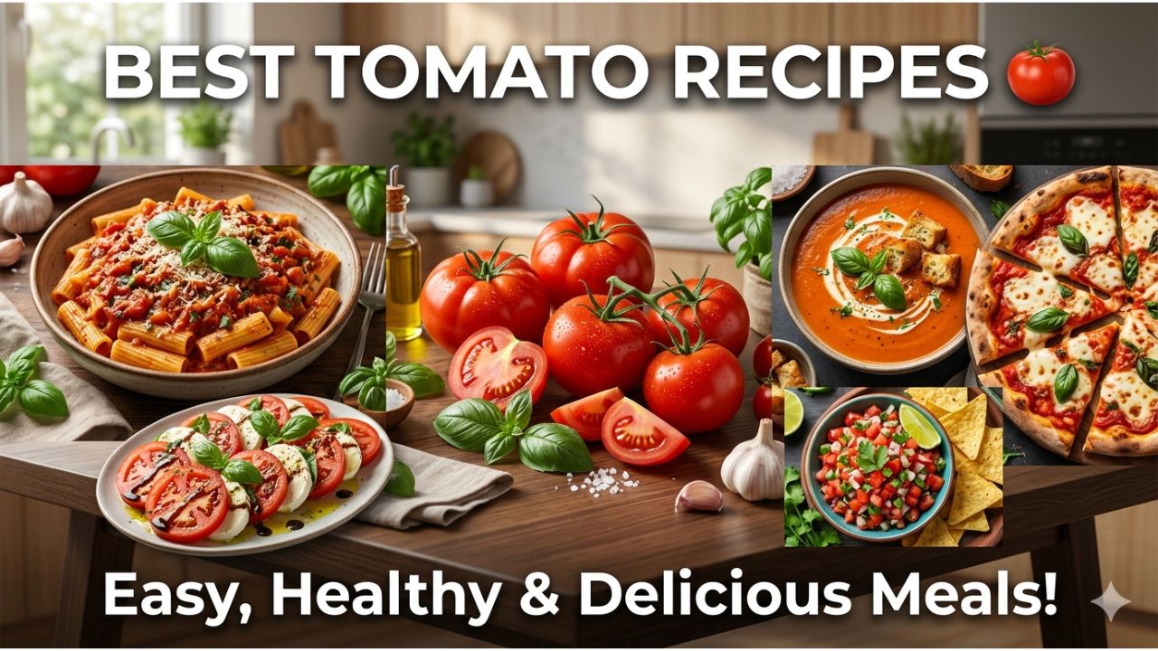 Healthy & Flavorful Tomato Recipes You’ll Love