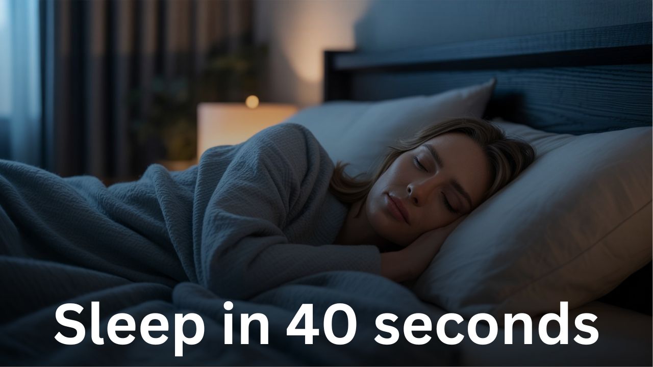 How to Sleep Fast in 40 Seconds – 5 Proven Ways That Actually Work
